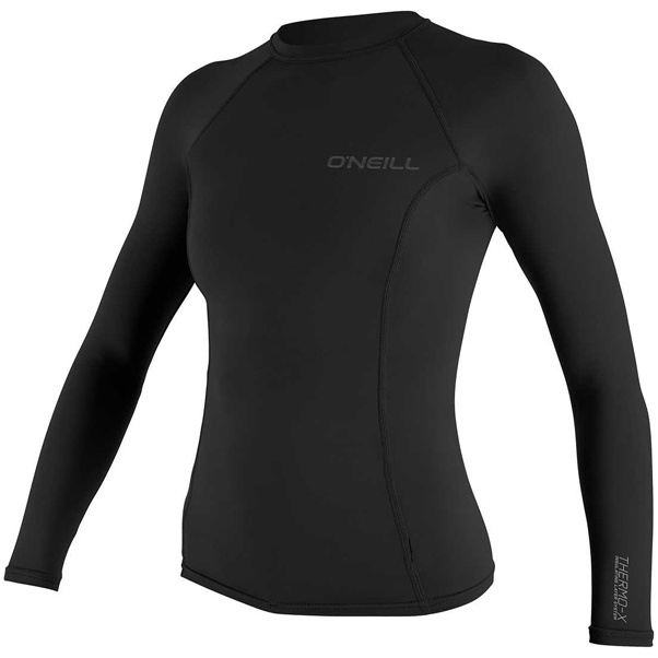 2026 O'Neill Womens Thermo-X Long Sleeve Top 5025 - Black